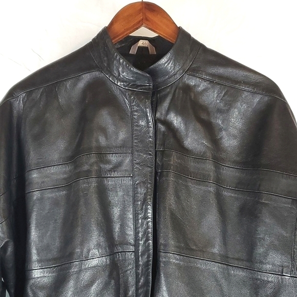Vintage Laurent Roma Frattina Genuine‎ Leather Jacket - Picture 3 of 10